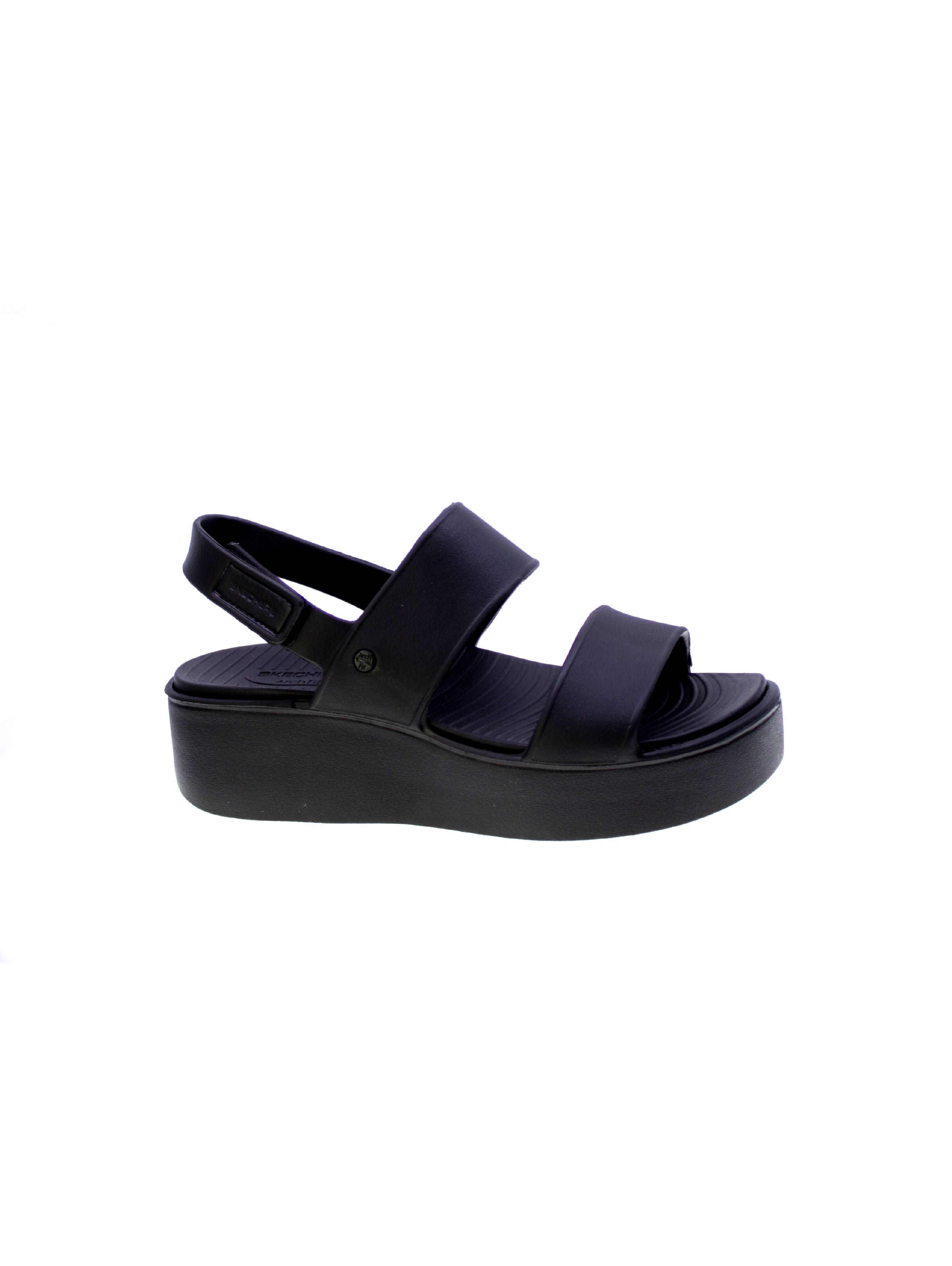 Skechers Sandalo Donna Nero 111257bbk Arch Fit Upbeat Sunrise