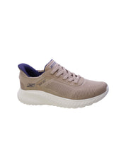 Skechers Sneakers Uomo Taupe 118312tpe Bobs Squad Chaos Solid Step