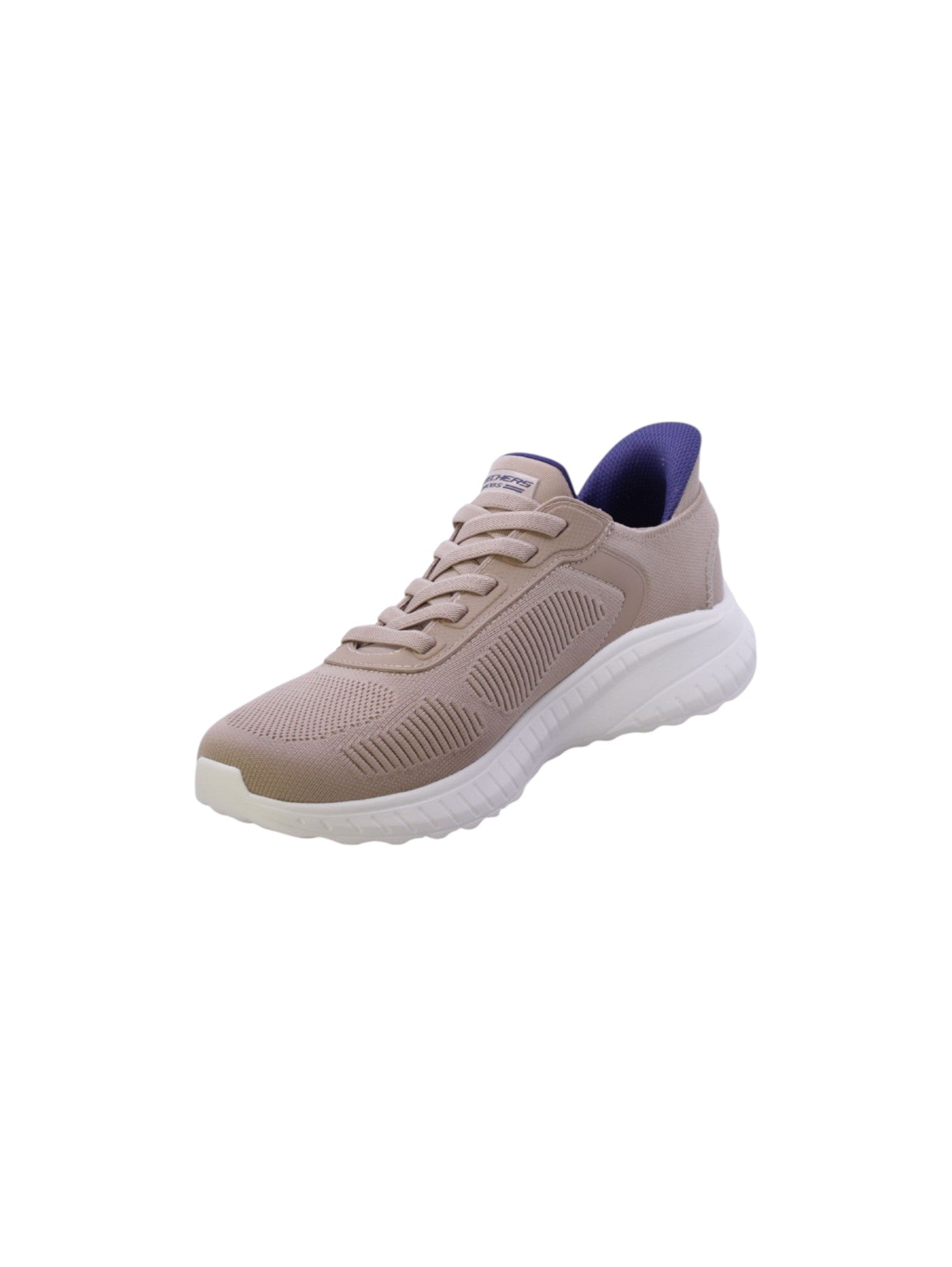 Skechers Sneakers Uomo Taupe 118312tpe Bobs Squad Chaos Solid Step