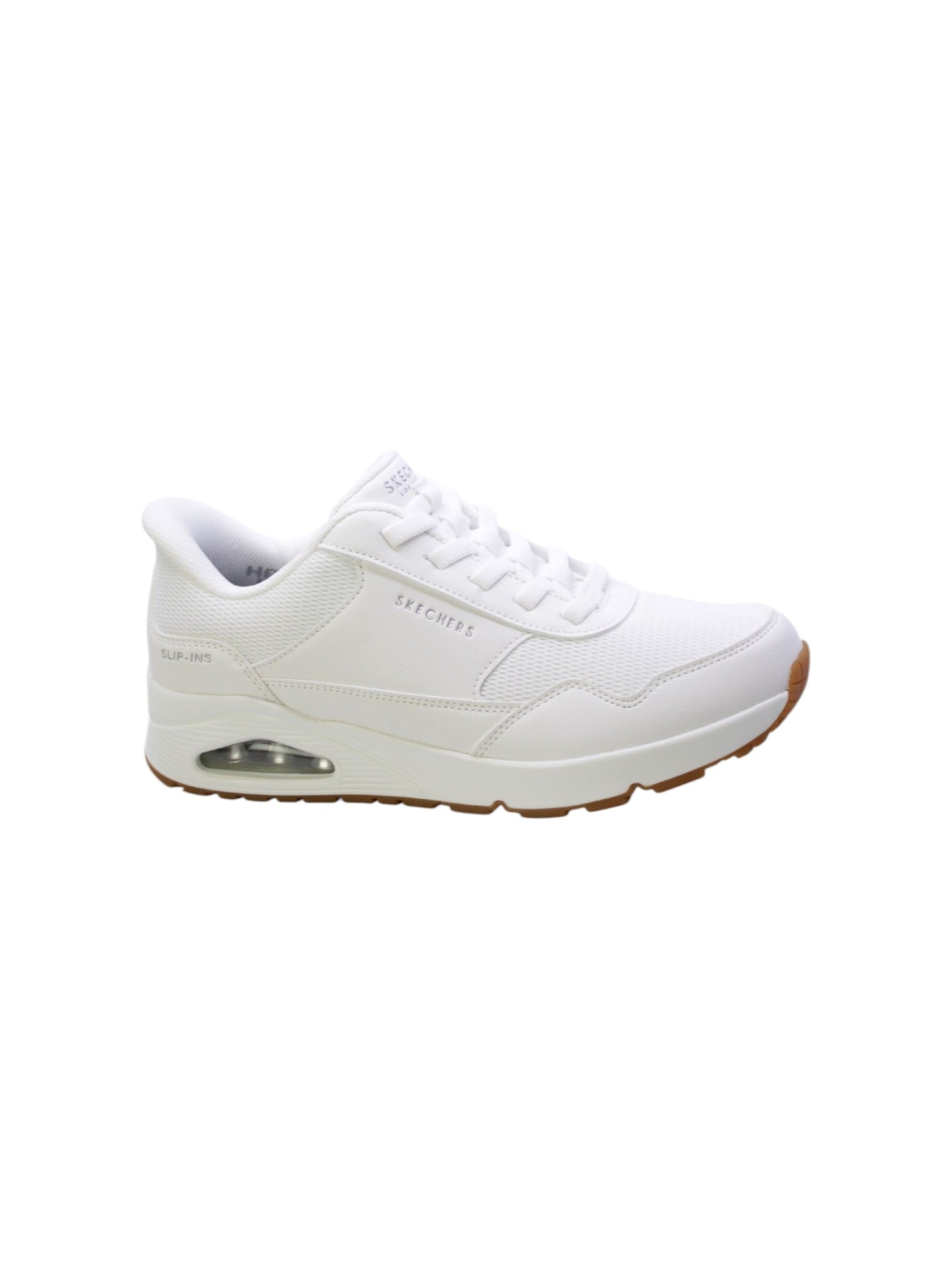 Skechers Sneakers Uomo Bianco 183022wht Uno Banksia