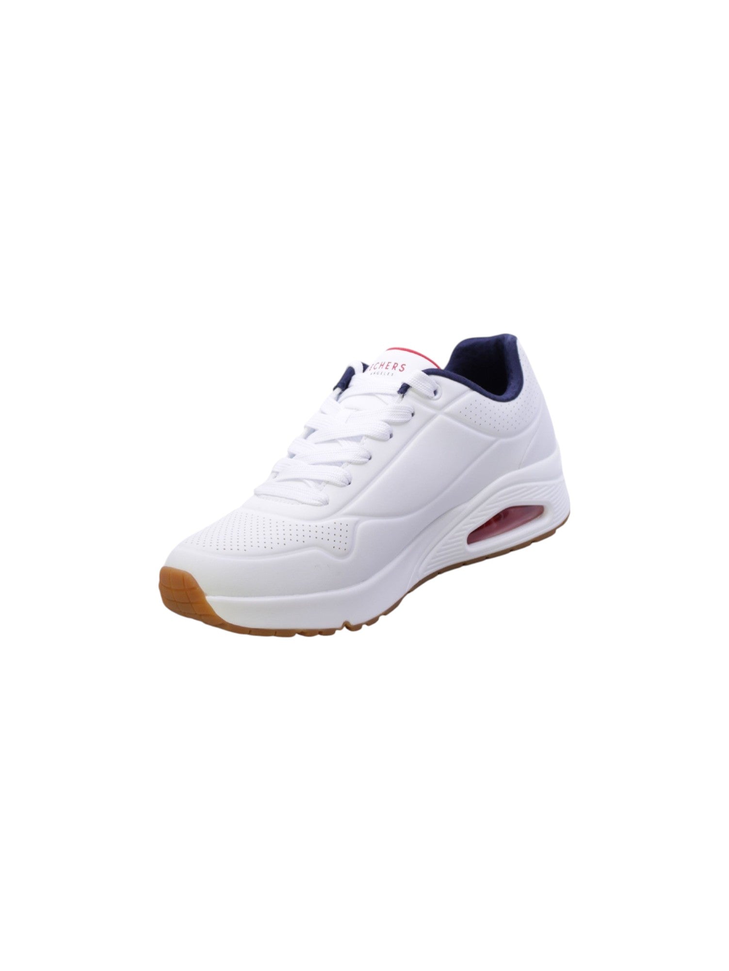 Skechers Sneakers Uomo Bianco 52458wnvr/25 Uno Stand On Air