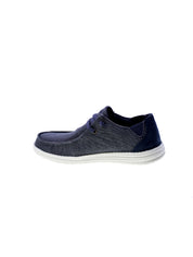 Skechers Mocassino Uomo Blue Melson Raymon 66387blue