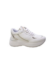 Janet & janet Sneakers Donna Bianco/Oro 060-79