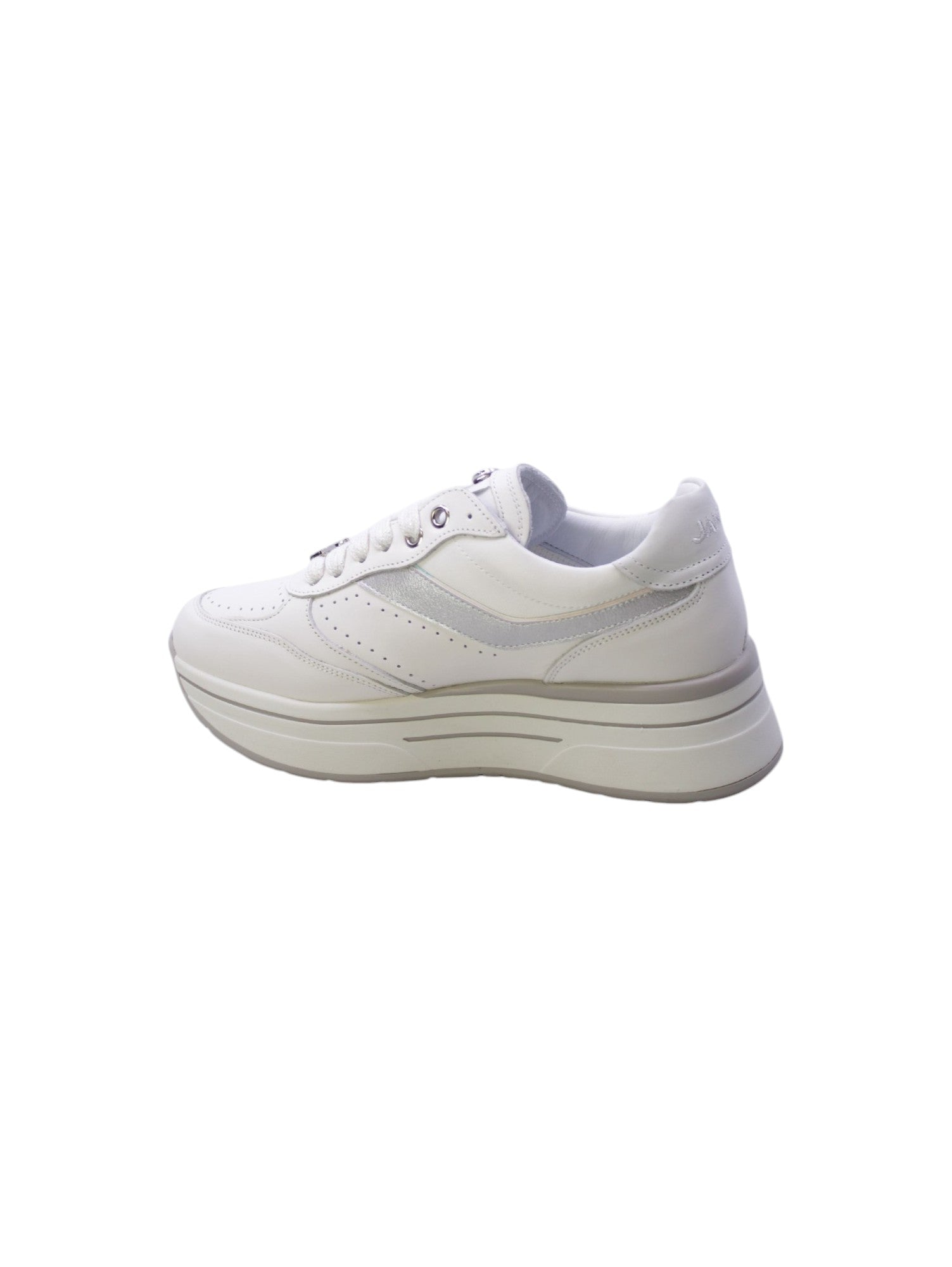 Janet & janet Sneakers Donna Bianco/Argento 020-14
