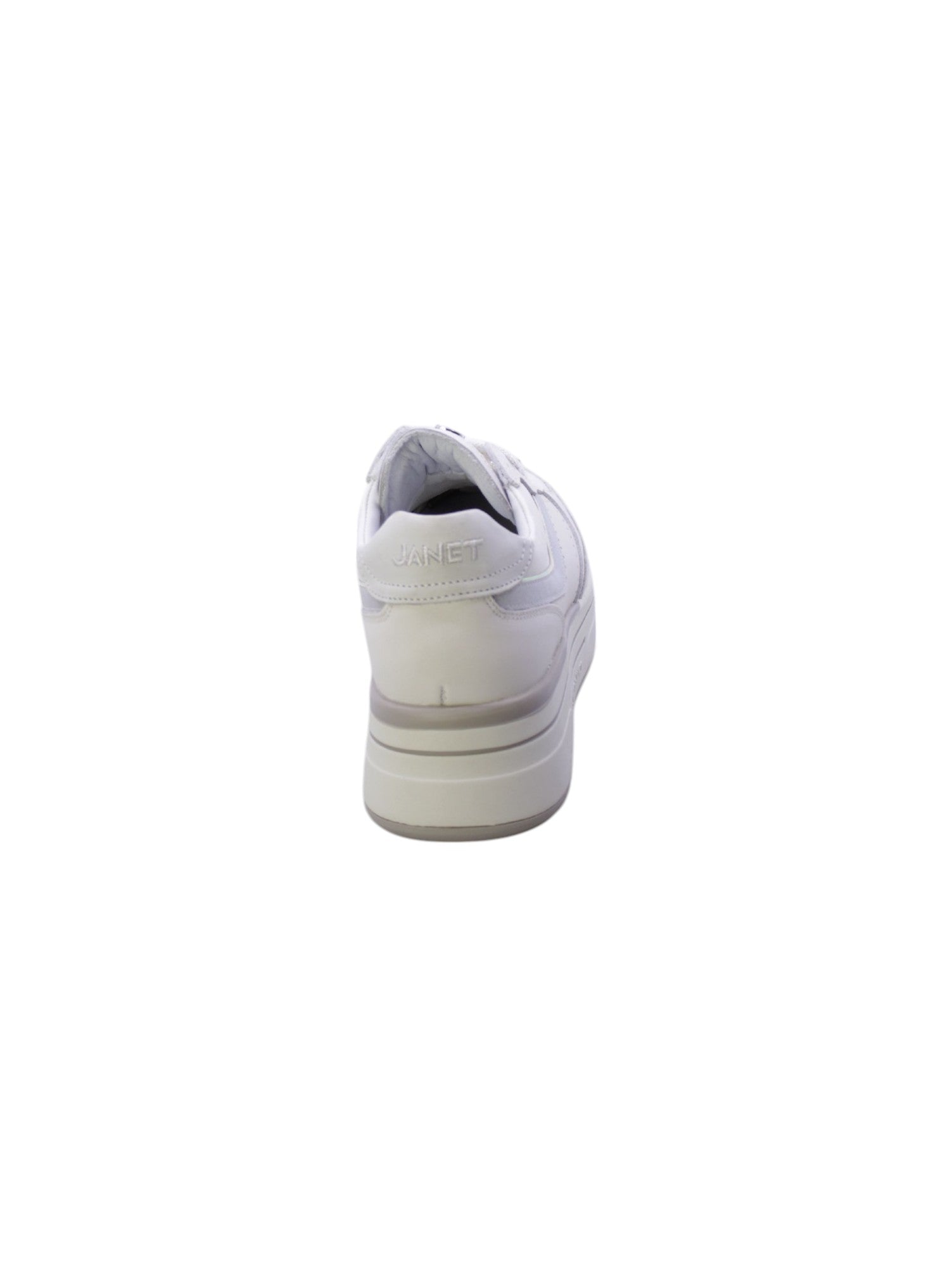 Janet & janet Sneakers Donna Bianco/Argento 020-14