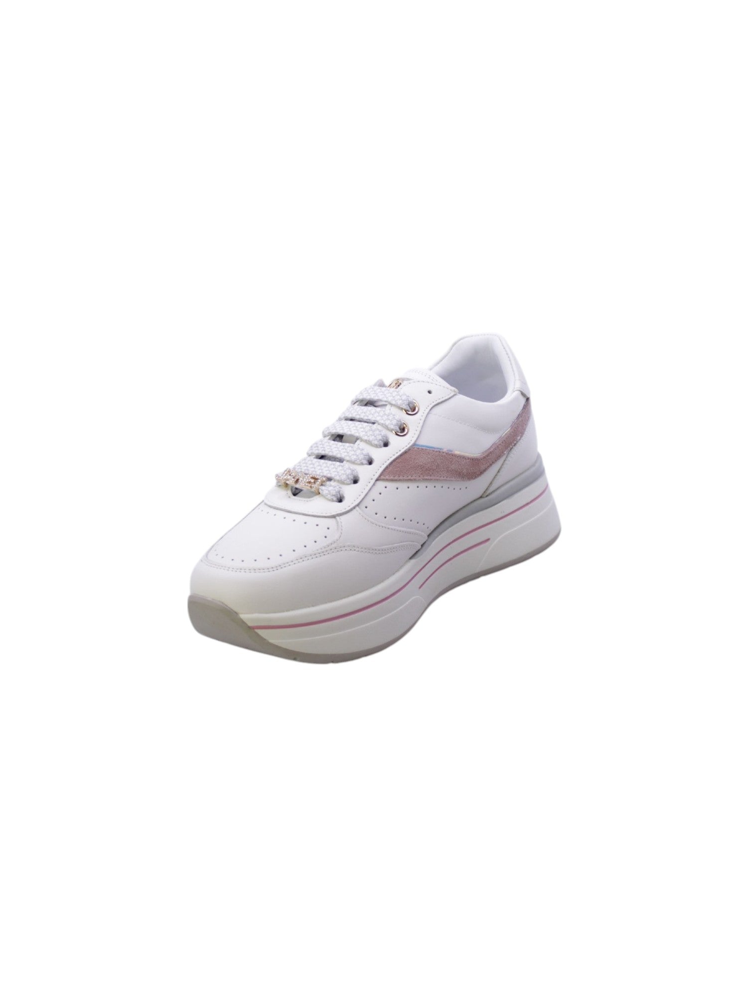 Janet & janet Sneakers Donna Bianco/Rosa 020-33