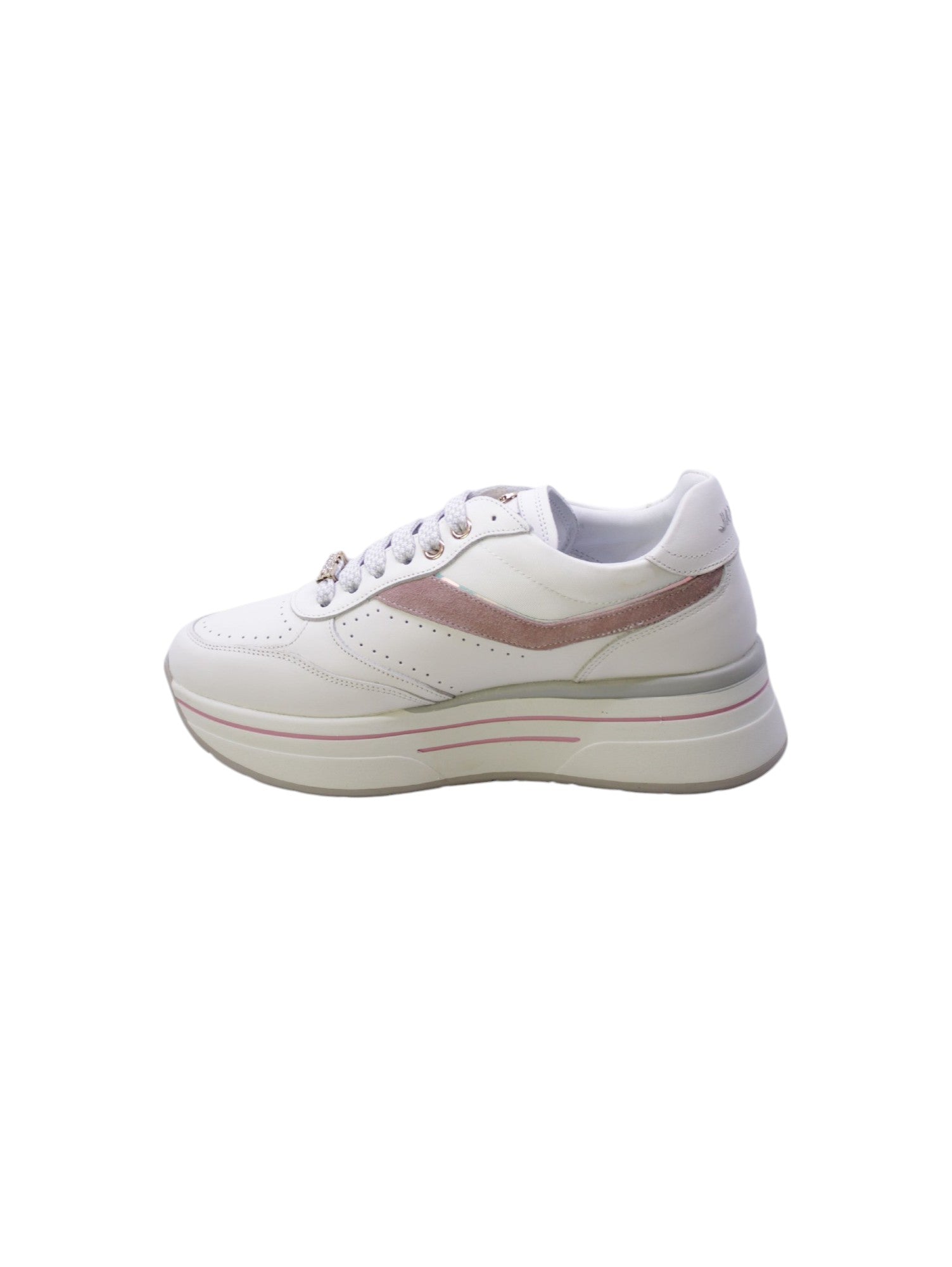 Janet & janet Sneakers Donna Bianco/Rosa 020-33