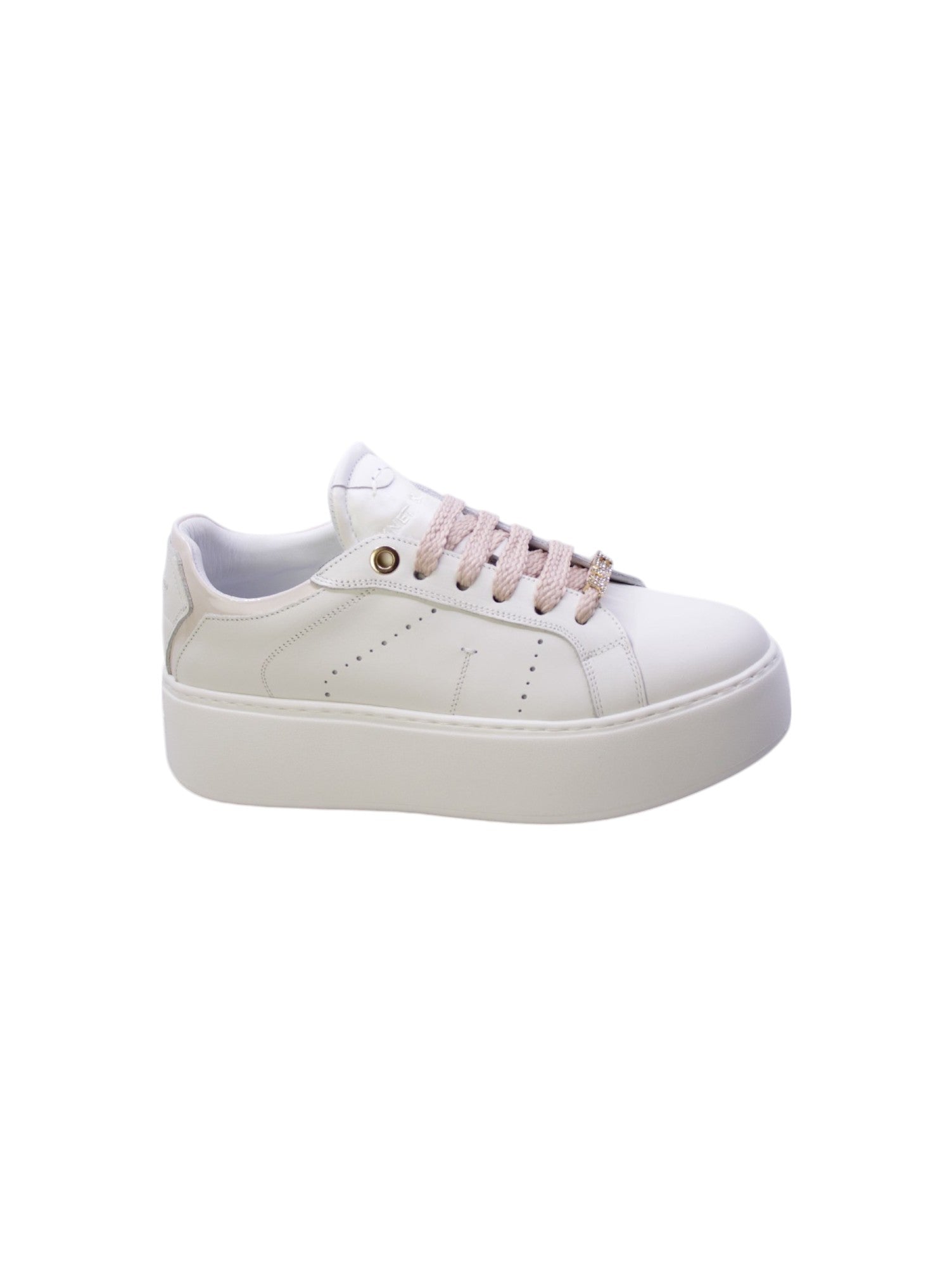 Janet & janet Sneakers Donna Bianco/Rosa 004-7