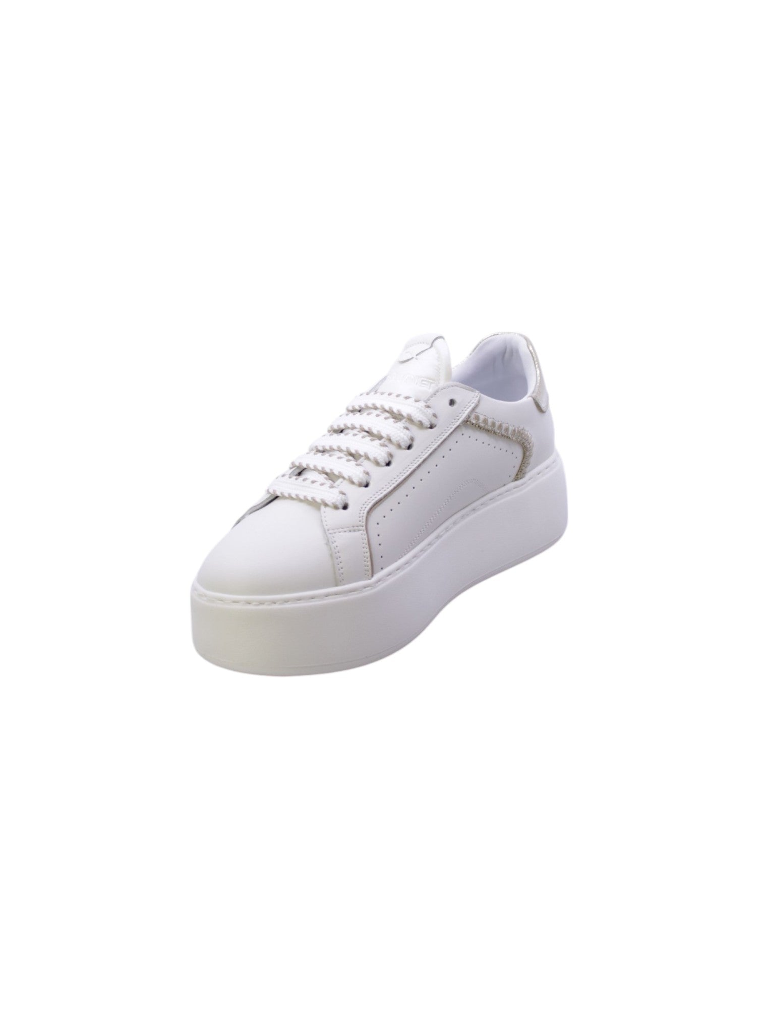 Janet & janet Sneakers Donna Bianco/Oro 002-4