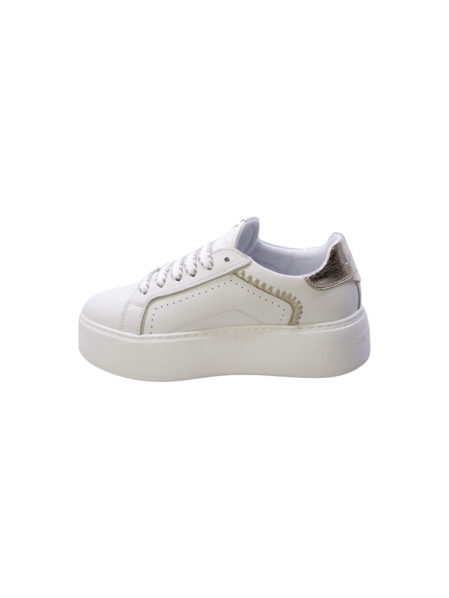 Janet & janet Sneakers Donna Bianco/Oro 002-4