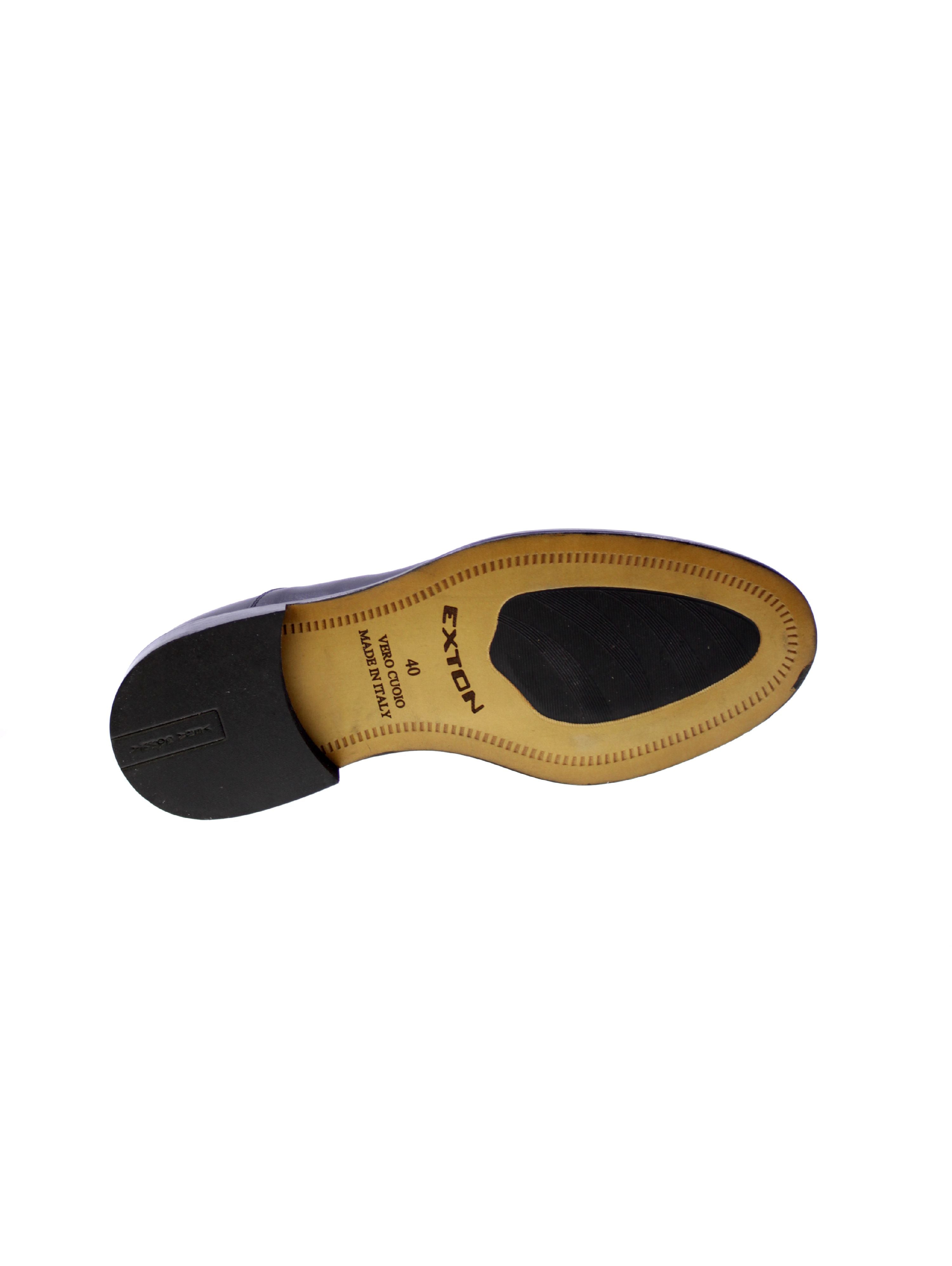 Exton All.bassa Francesina Uomo Nero 6014