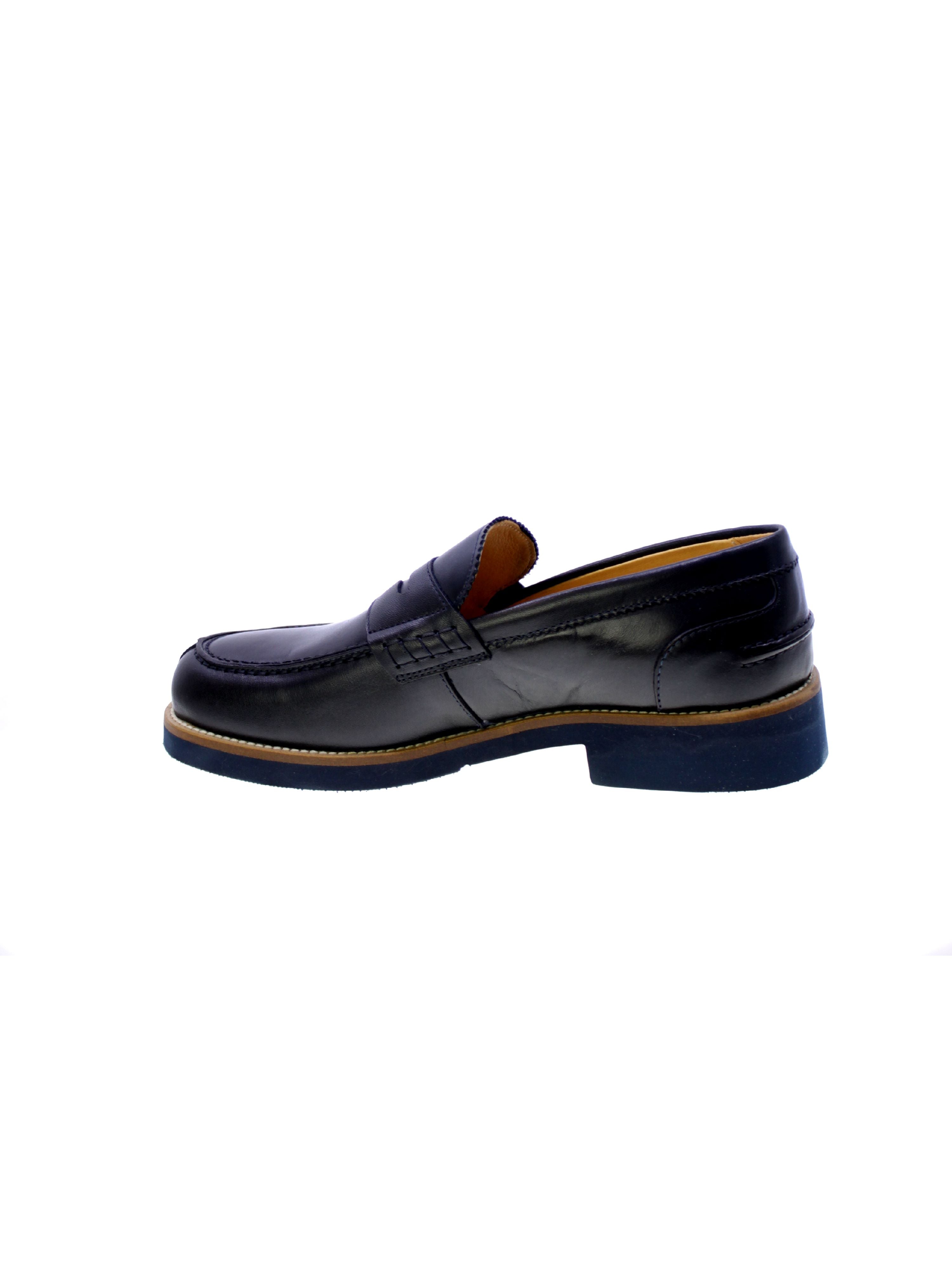 Exton Mocassino Penny Uomo Blue 2102/25