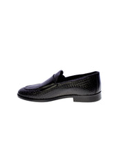 Exton Mocassino Doppia Fibbia Uomo Nero 1834