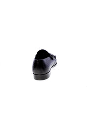 Exton Mocassino Doppia Fibbia Uomo Nero 1834