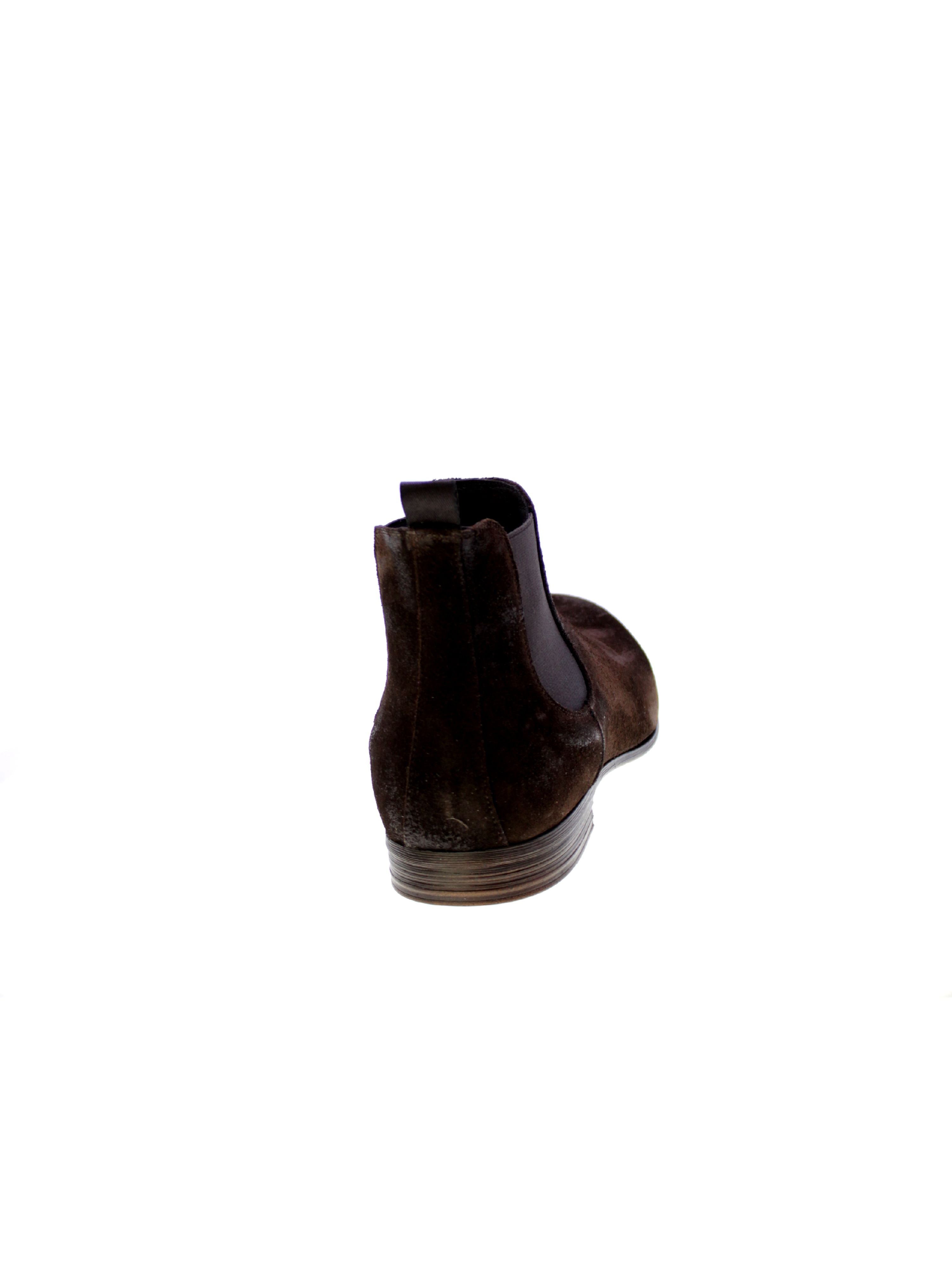 Exton Stivaletto Beatles Uomo Testa di moro 7123