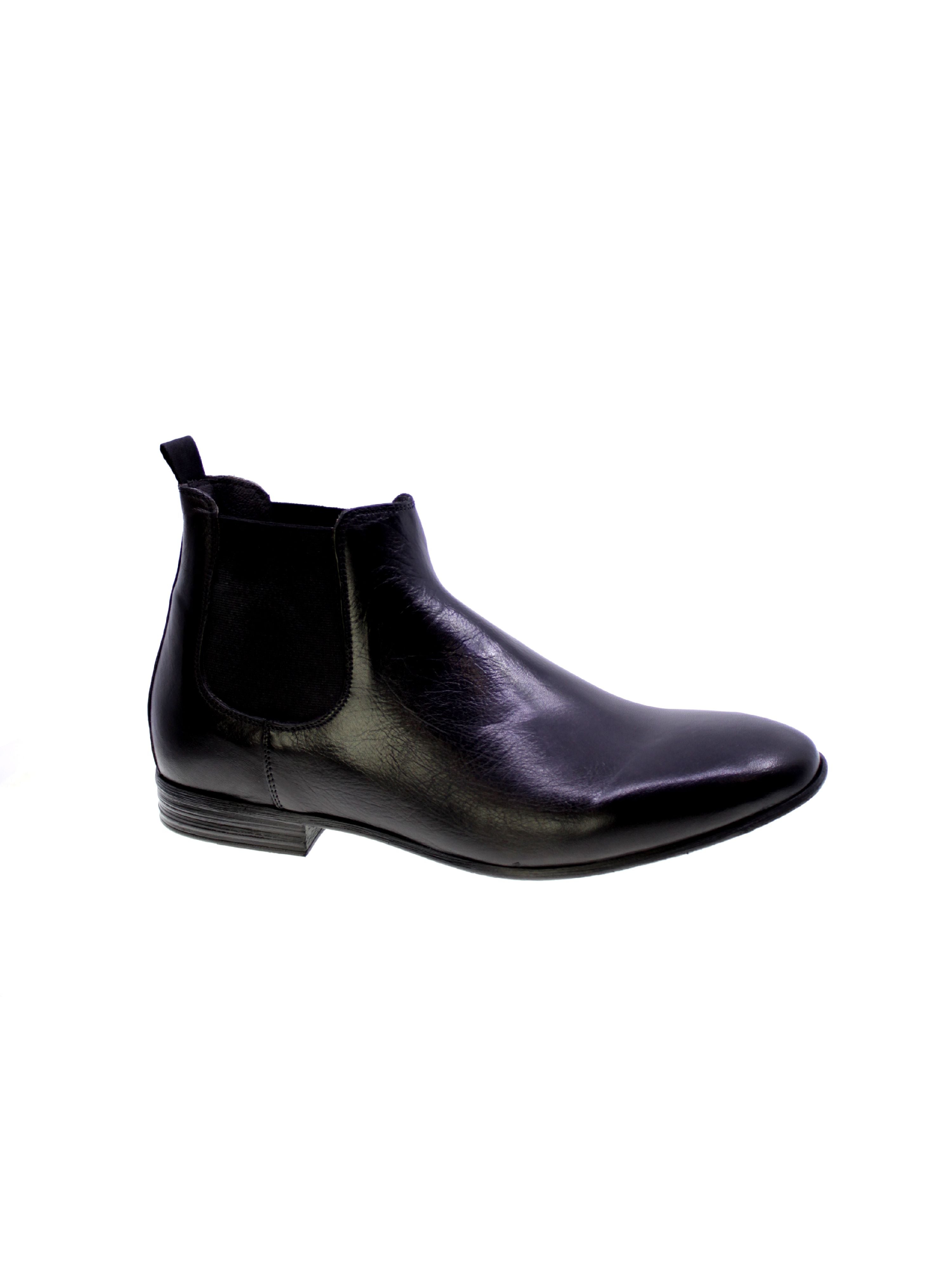 Exton Stivaletto Beatles Uomo Nero 7123