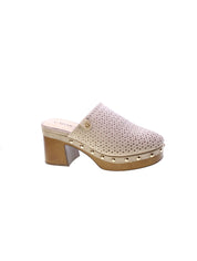 Carmela Sandalo Sabot Camoscio Donna Beige 162220