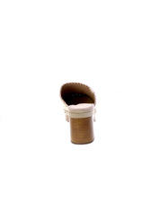 Carmela Sandalo Sabot Camoscio Donna Beige 162220
