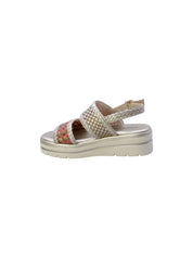 Carmela Sandalo Doppia Fascia Donna Oro 162255