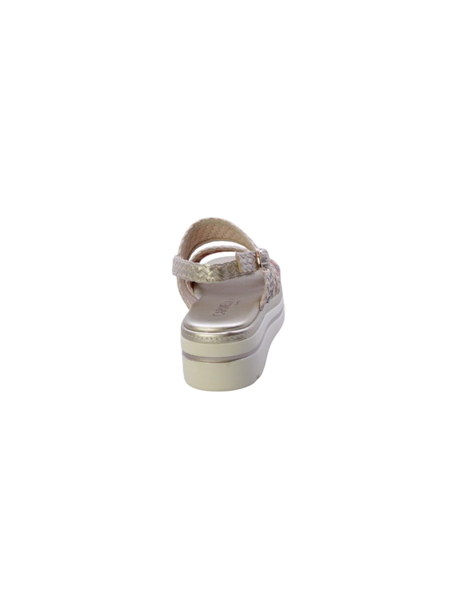 Carmela Sandalo Doppia Fascia Donna Oro 162255
