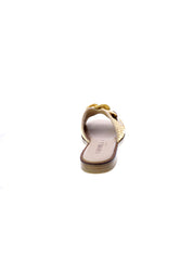 Carmela Sandalo Basso Mules Rafia Donna Beige 162370