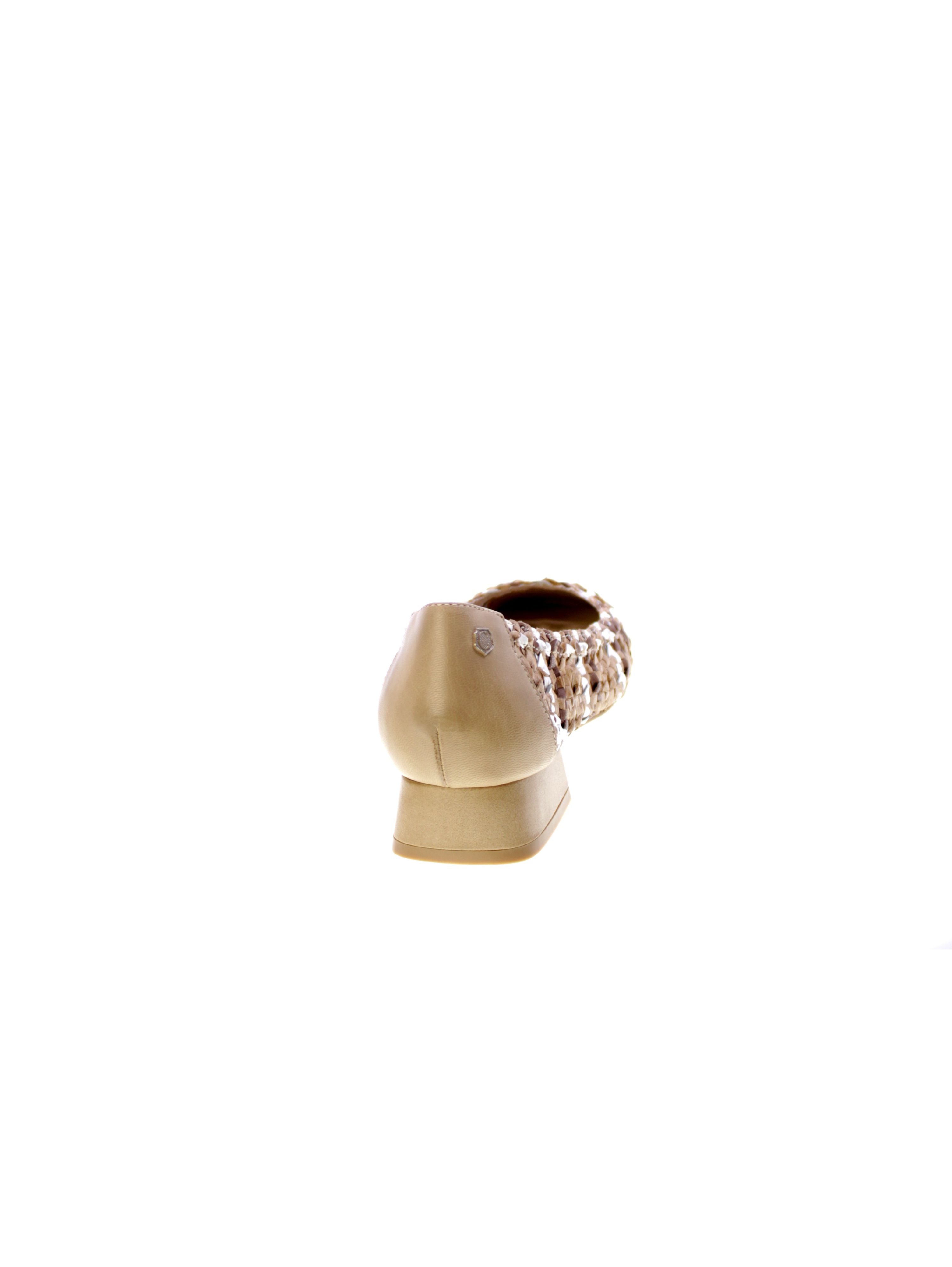 Carmela Decollete Pelle Intrecciato Donna Beige 162186