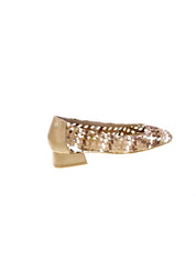 Carmela Decollete Pelle Intrecciato Donna Beige 162186