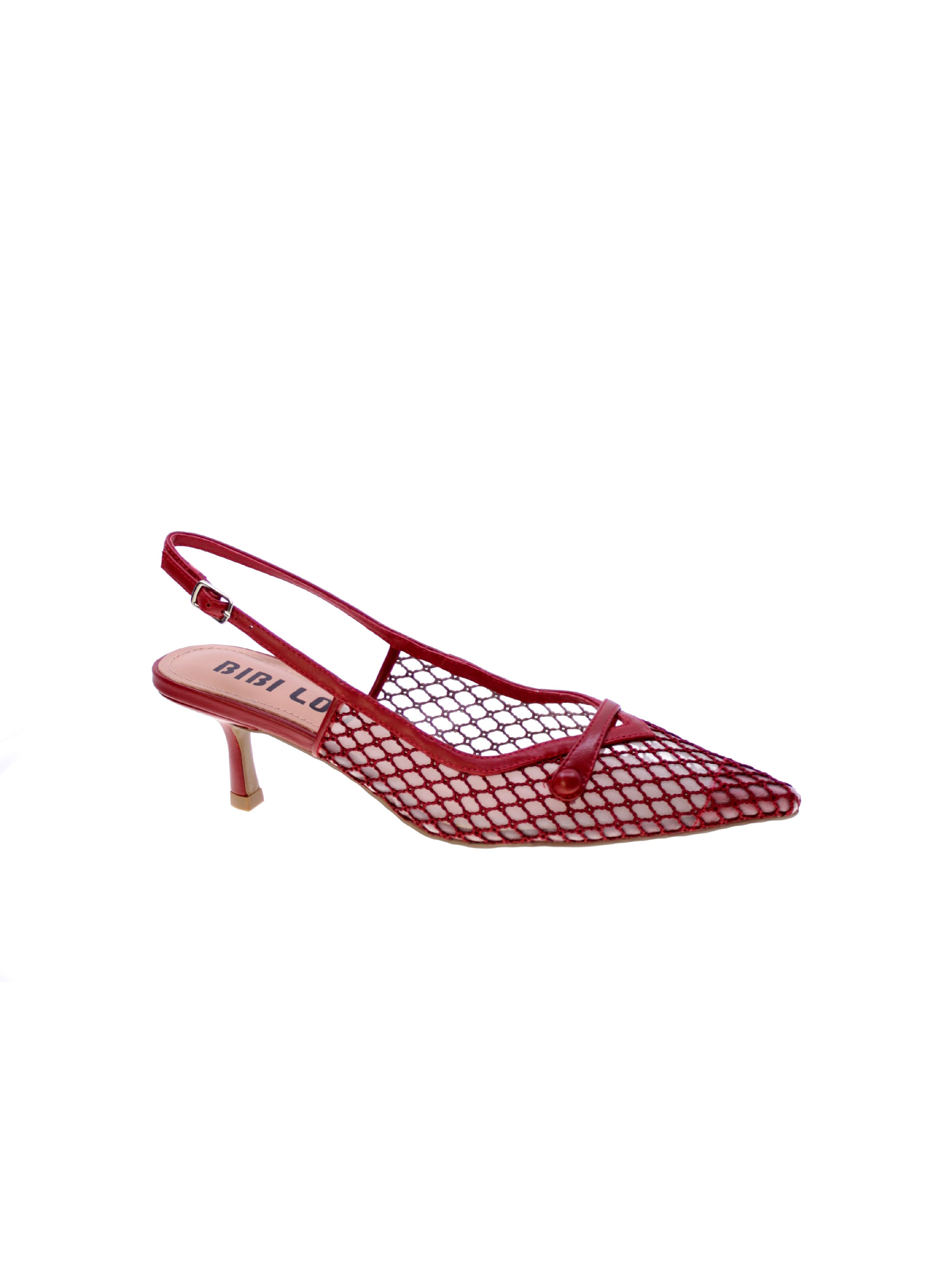 Bibi lou Decollete Tallone Aperto Donna Rosso 627z78vk