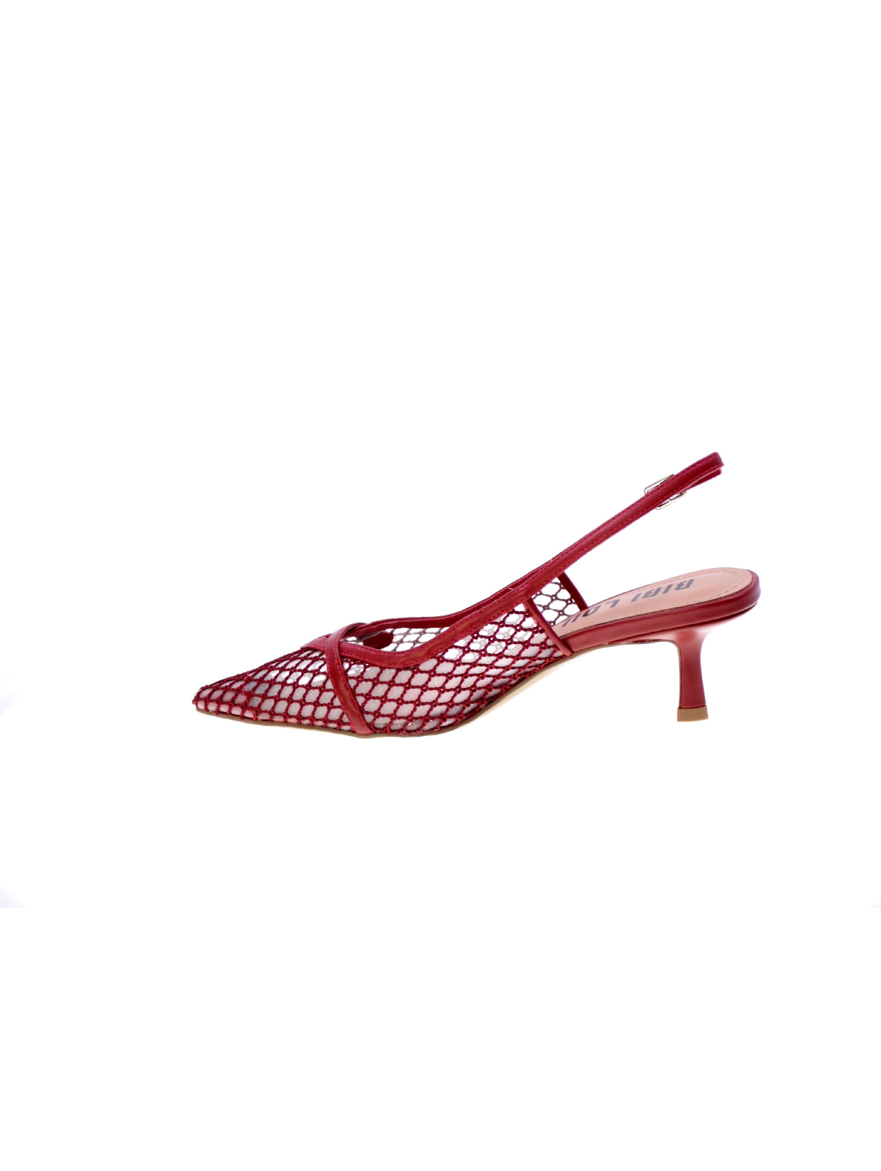 Bibi lou Decollete Tallone Aperto Donna Rosso 627z78vk