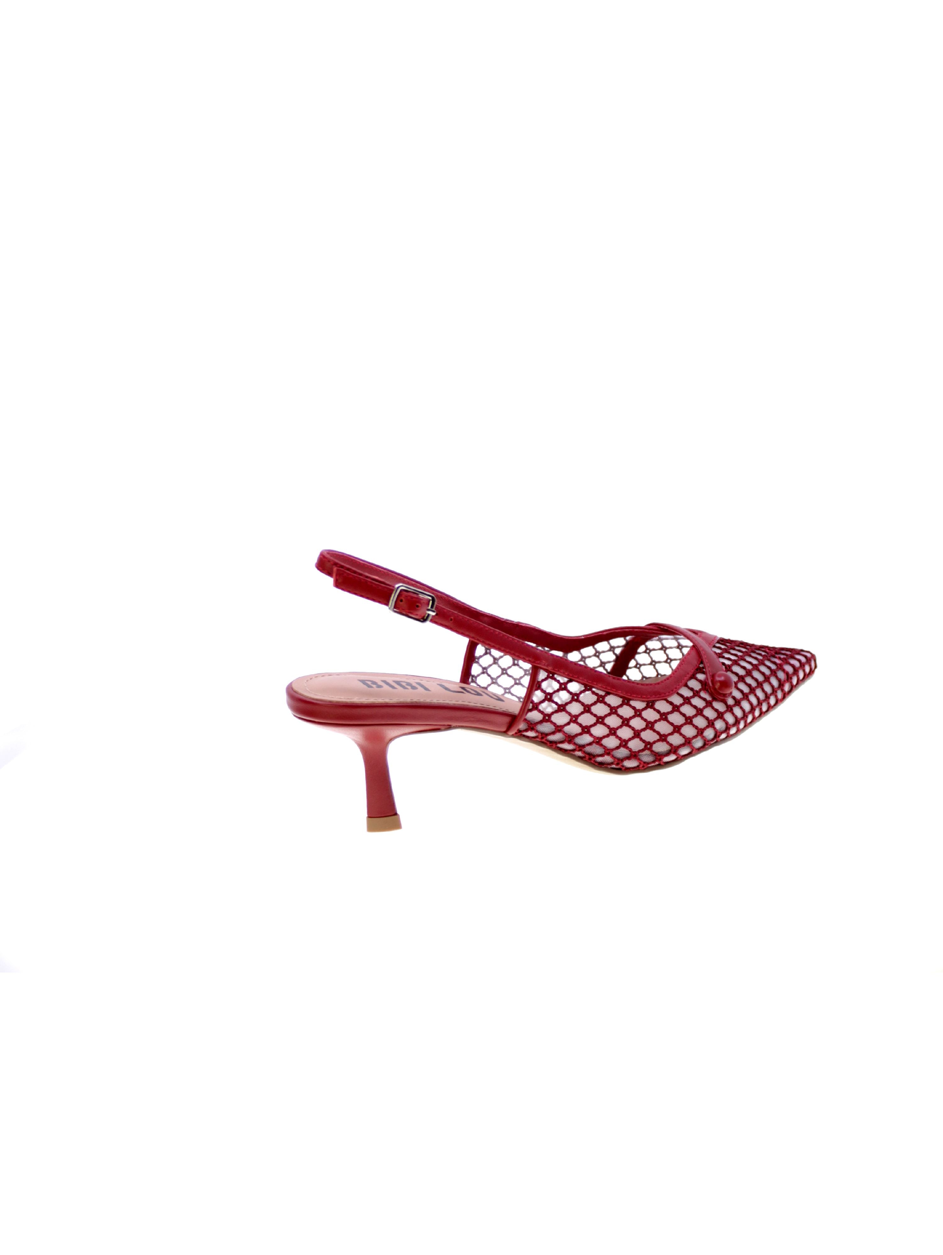 Bibi lou Decollete Tallone Aperto Donna Rosso 627z78vk