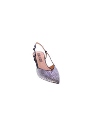 Bibi lou Decollete Strass Tallone Aperto Donna Nero 635z10vk
