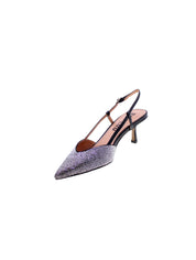 Bibi lou Decollete Strass Tallone Aperto Donna Nero 635z10vk