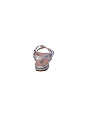 Bibi lou Sandalo Basso Strass Donna Argento 820z94hg