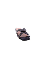 Bibi lou Sandalo Basso Mules Strass Donna Nero 842z00hg