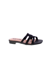 Bibi lou Sandalo Mules Strass Donna Nero 844z69hg