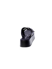 Janet & janet Sandalo Mules Borchie Donna Nero J-122