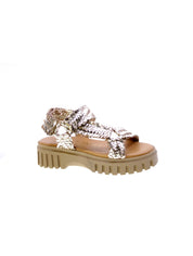 Janet & janet Sandalo Strappo Donna Oro J-131