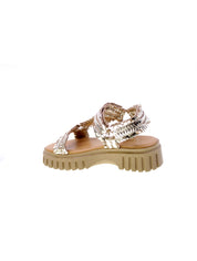 Janet & janet Sandalo Strappo Donna Oro J-131