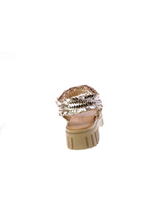 Janet & janet Sandalo Strappo Donna Oro J-131