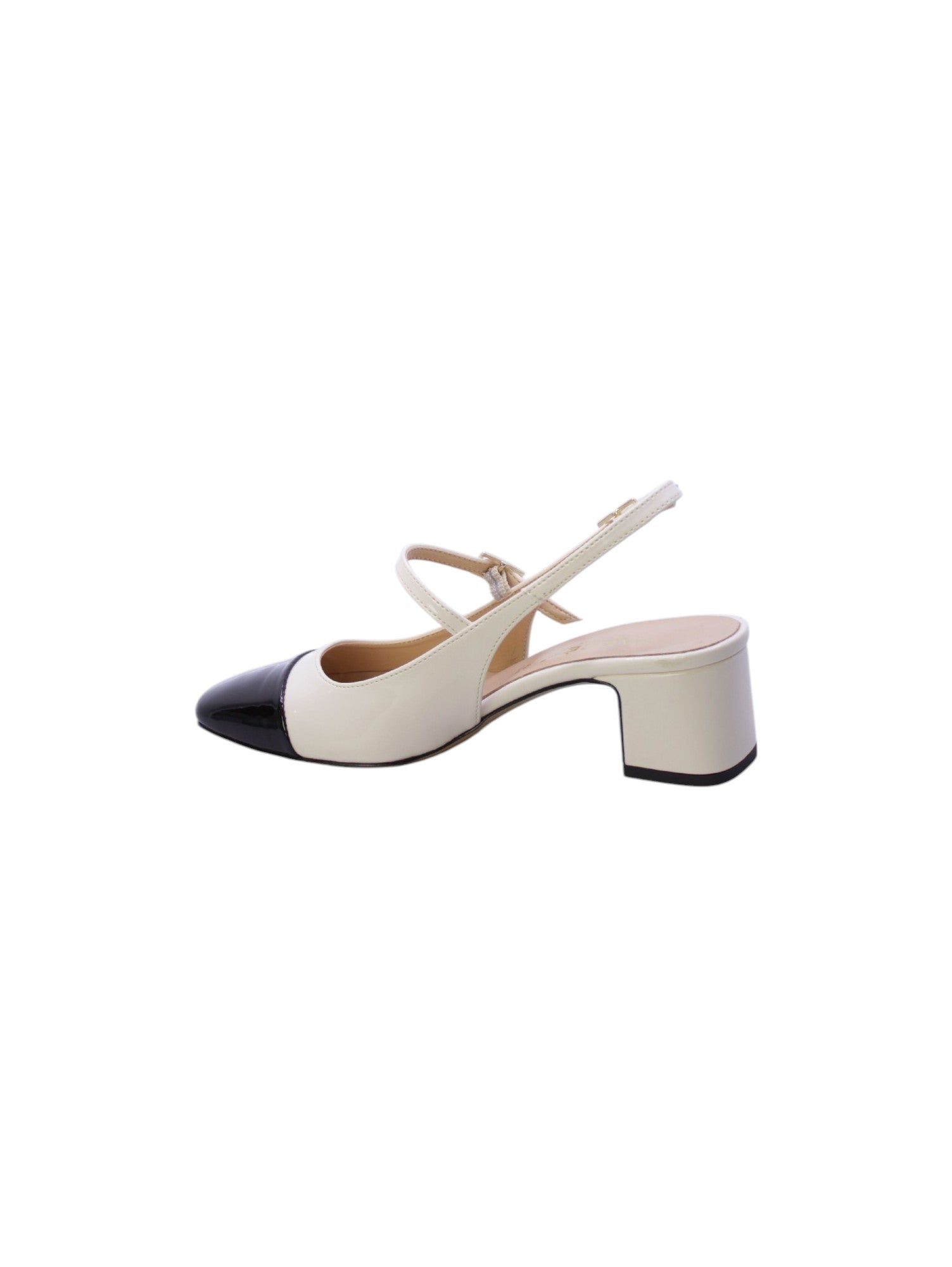 Nacree Decollete Tallone Aperto Donna Avorio/Nero 5710005