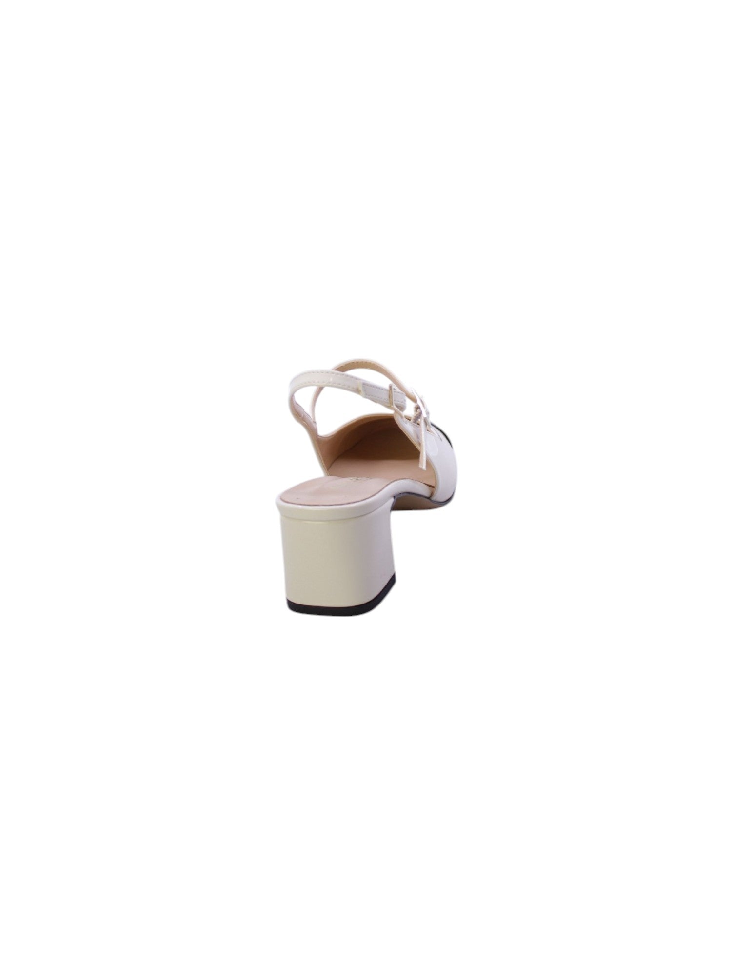 Nacree Decollete Tallone Aperto Donna Avorio/Nero 5710005