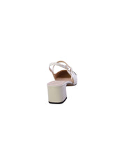 Nacree Decollete Tallone Aperto Donna Avorio/Nero 5710005