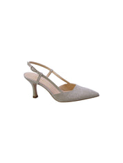Nacree Decollete Tallone Aperto Donna Platino 2164m086