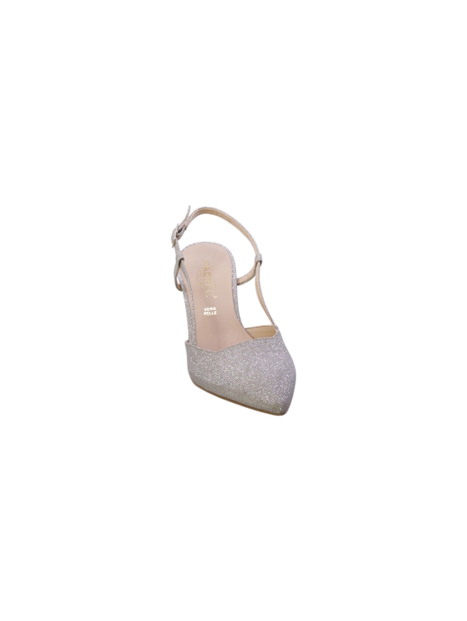 Nacree Decollete Tallone Aperto Donna Platino 2164m086
