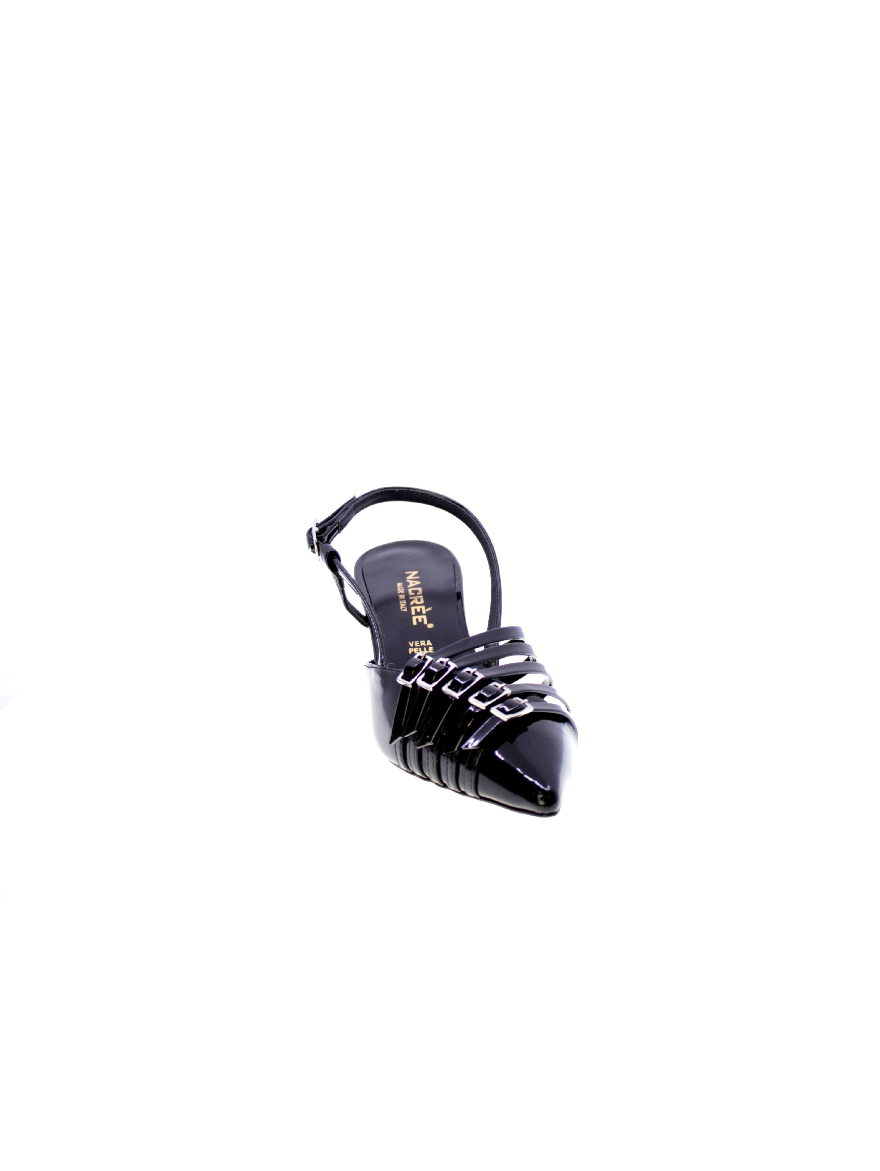 Nacree Decollete Tallone Aperto Donna Nero 894m083