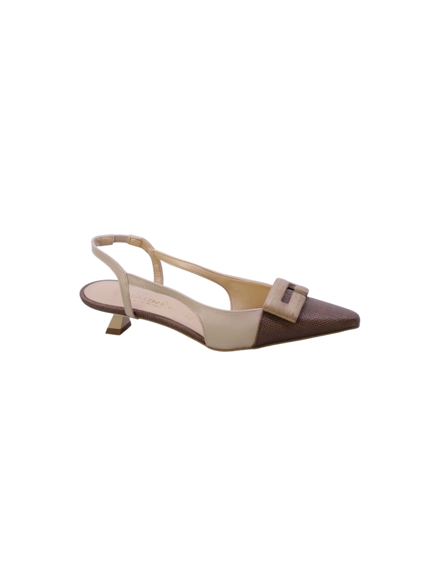 Nacree Decollete Tallone Aperto Donna Marrone 1971027