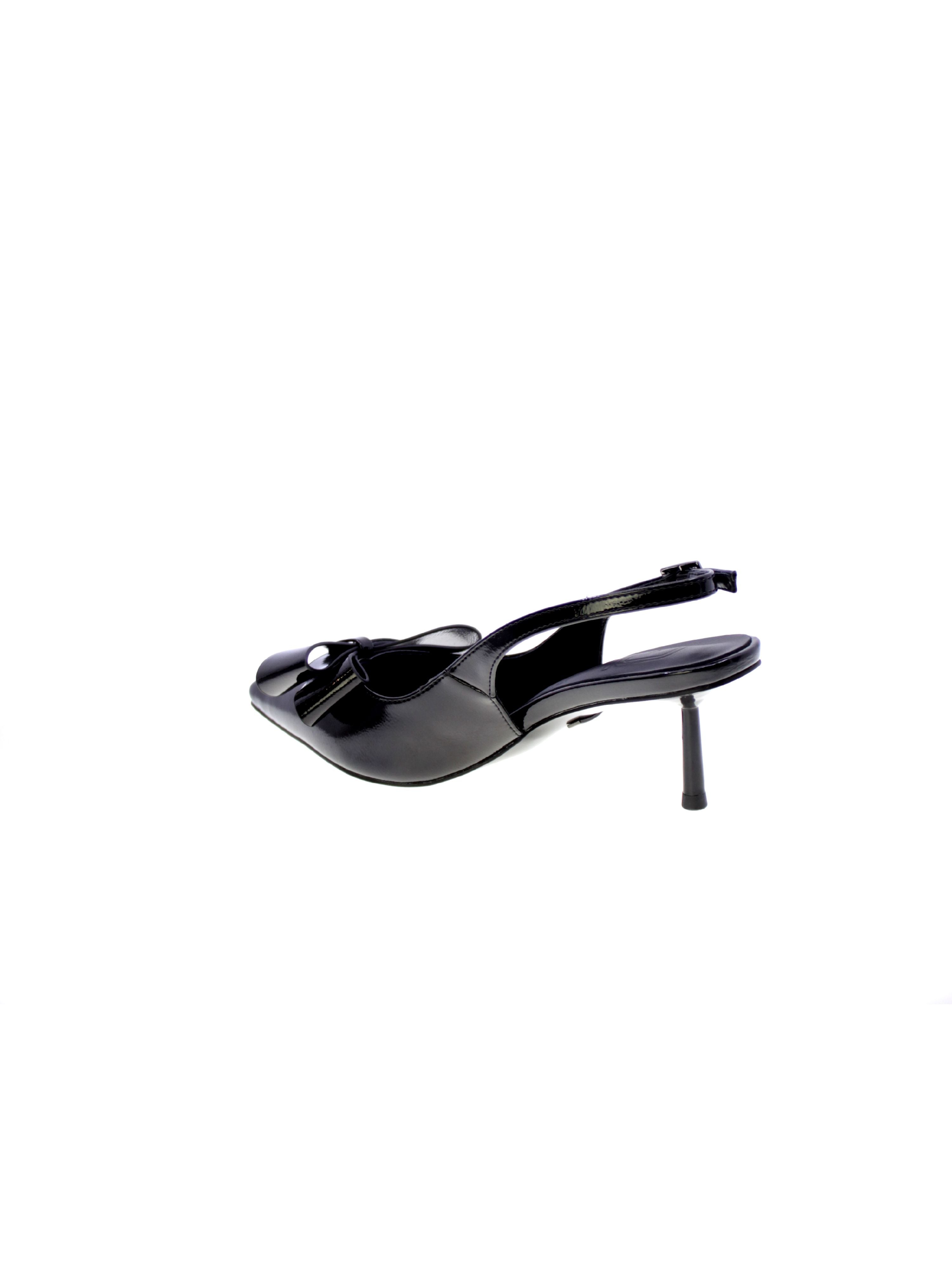 Queen helena Decollete Tallone Aperto Donna Nero K3738