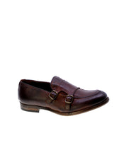 Struttura Mocassino Doppia Fibbia Uomo Marrone 158/25