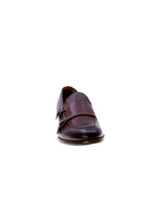 Struttura Mocassino Doppia Fibbia Uomo Marrone 158/25