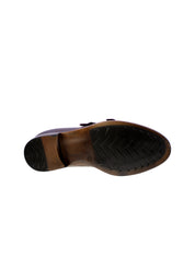Struttura Mocassino Doppia Fibbia Uomo Marrone 158/25